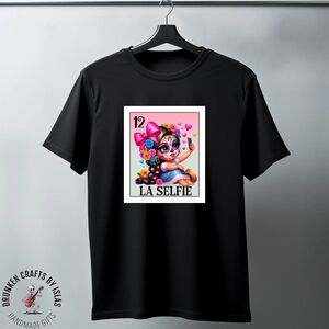 Gildan Black Tee with Vibrant Graphic